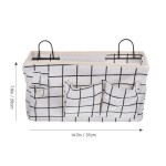 Hanging Linen Storage Organizer with Pockets